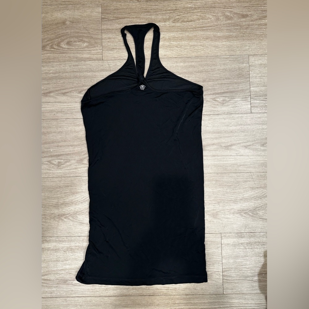 Versace Jeans Couture sexy, slinky black minidress, XS - S